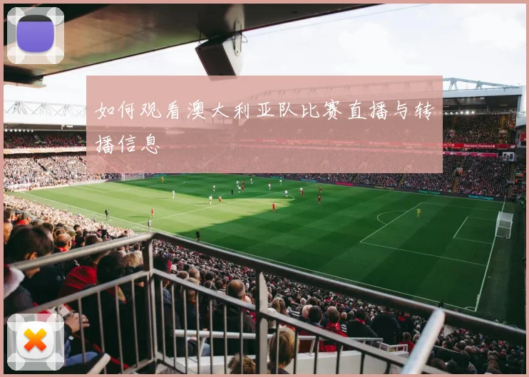 如何观看澳大利亚队比赛直播与转播信息